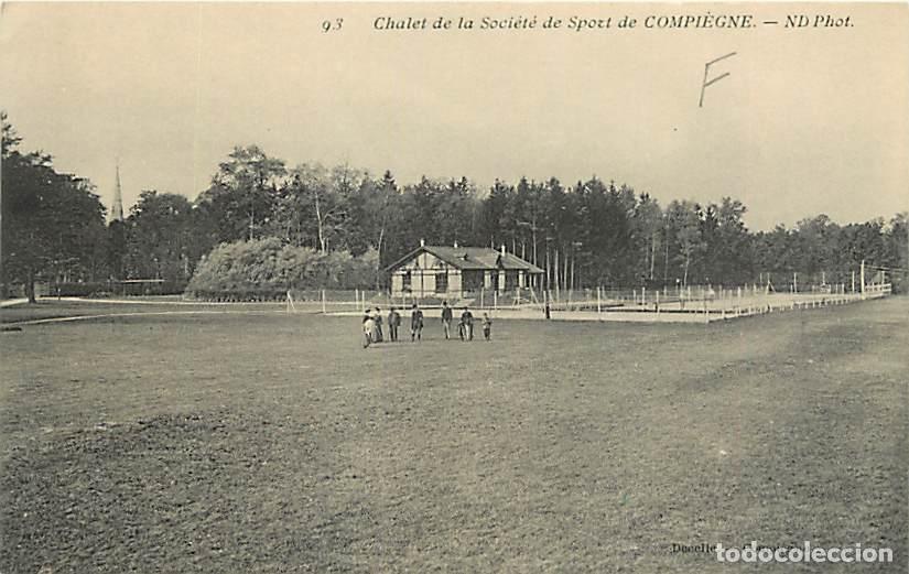 Cartes Postales: France - 60 - Compi&egrave;gne - Chalet de la Soci&eacute;t&eacute; de Sport de Compi&egrave;gne - Anim&eacute;e - Carte Neuve - CPA -
