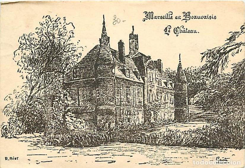 Cartes Postales: France - 60 - Marseille en Beauvaisis - Le Ch&acirc;teau - CPA - Voir Scans Recto-Verso