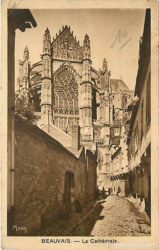 Cartes Postales: France - 60 - Beauvais - La Cath&eacute;drale - Publicit&eacute; Margarine Axa au dos - CPA - Voir Scans Recto-Ver