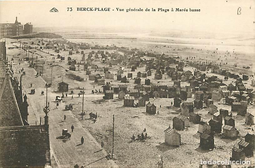 Cartes Postales: France - 62 - Berck sur Mer - Vue g&eacute;n&eacute;rale de la Plage &agrave; Mar&eacute;e basse - Anim&eacute;e - Carte Neuve - CPA -