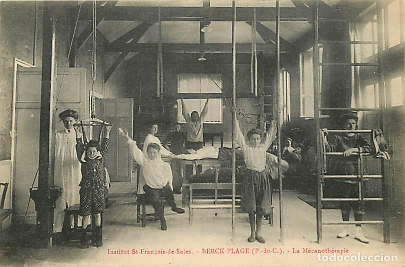 Postkarten: France - 62 - Berck sur Mer - Institut Saint Fran&ccedil;ois de Sales - La M&eacute;canoth&eacute;rapie - Anim&eacute;e - CPA -
