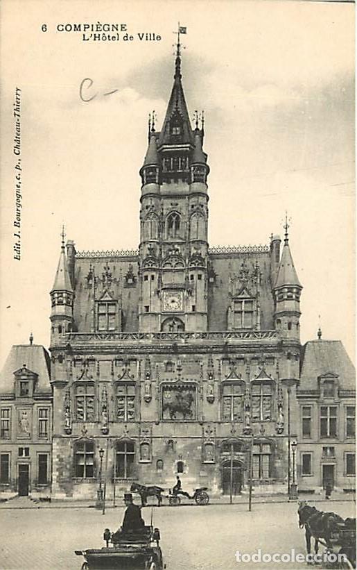 Postkarten: France - 60 - Compi&egrave;gne - L'Hotel de Ville - Anim&eacute;e - Carte Neuve - CPA - Voir Scans Recto-Verso