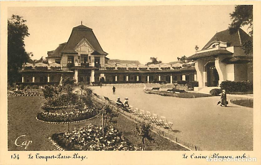 Postcards: France - 62 - Le Touquet - Le Casino - Anim&eacute;e - CPA - Voir Scans Recto-Verso