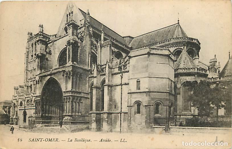 Postcards: France - 62 - Saint-Omer - La Basilique - Abside - Correspondance - Voyag&eacute;e en 1918 - CPA - Voir Sca