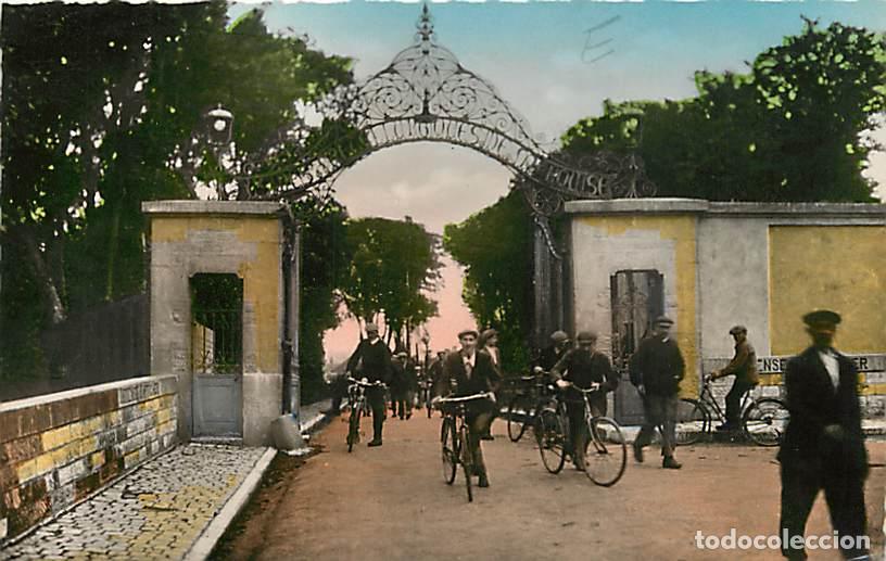 Cartoline: France - 62 - Marquise - Sortie d'Ateliers de l'Usine M&eacute;tallurgique - Anim&eacute;e - Coloris&eacute;e - Carte Neu