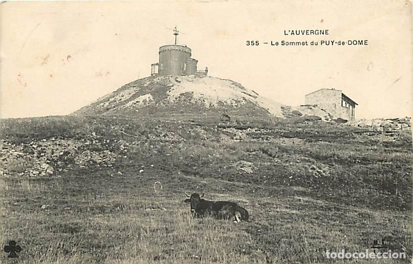 Postkarten: France - 63 - Le Puy de Dome - Le Sommet du Puy de Dome - Vaches - Correspondance - CPA - Voir Scans