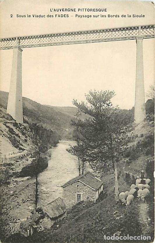Postkarten: France - 63 - Les Fades - Sous le Viaduc des Fades - Paysage sur les Bords de la Sioule - Anim&eacute;e - M