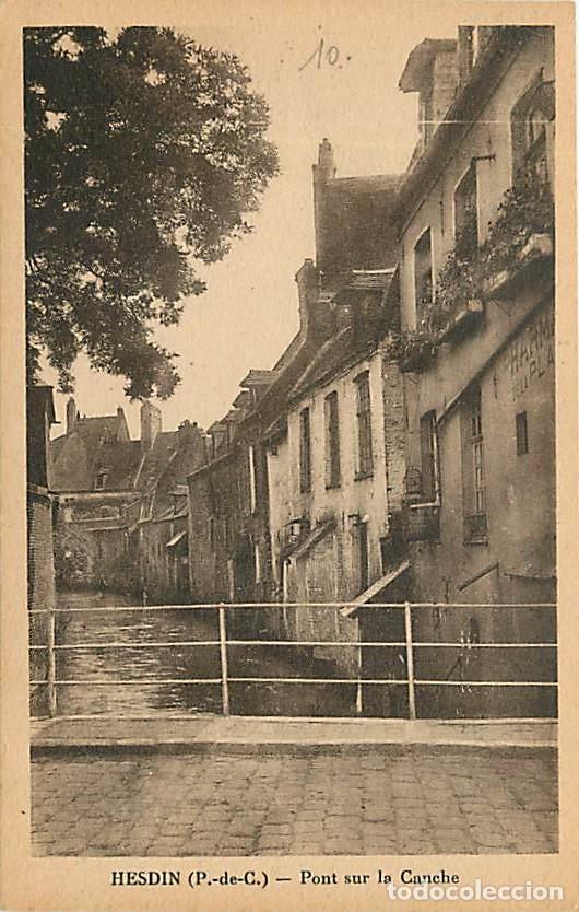 Postkarten: France - 62 - Hesdin - Pont sur la Canche - Carte Neuve - CPA - Voir Scans Recto-Verso