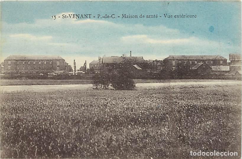 Postkarten: France - 62 - Saint Venant - Maison de Sant&eacute; - Vue ext&eacute;rieure - Coloris&eacute;e - CPA - Voir Scans Recto-V