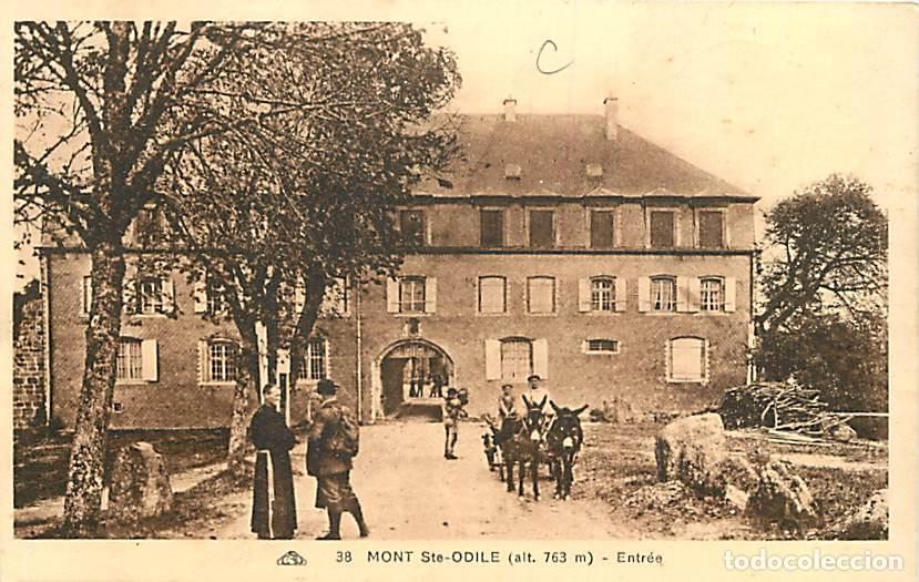 Postkarten: France - 67 - Mont Sainte Odile - Entr&eacute;e - Anim&eacute;e - Anes - Moine - CPA - Voir Scans Recto-Verso
