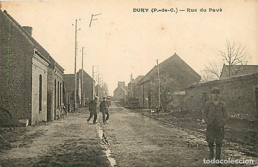 Postkarten: France - 62 - Dury - Rue du Pav&eacute; - Anim&eacute;e - Carte Neuve - CPA - Voir Scans Recto-Verso