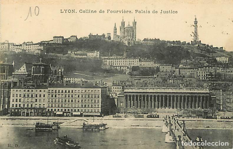 Postkarten: France - 69 - Lyon - Colline de Fourvi&egrave;re. Palais de Justice - CPA - Voir Scans Recto-Verso