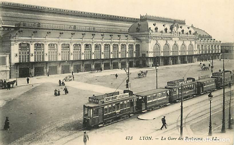 Postkarten: France - 69 - Lyon - La Gare des Brotteaux - Anim&eacute;e - Trains - CPA - Voir Scans Recto-Verso