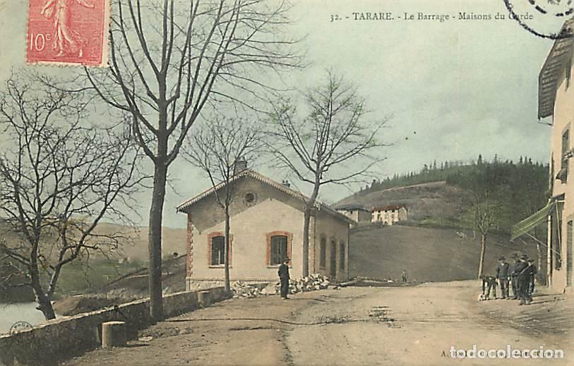 Postkarten: France - 69 - Tarare - Le Barrage - Maisons de Garde - Anim&eacute;e - Coloris&eacute;e - Correspondance - Oblit&eacute;r