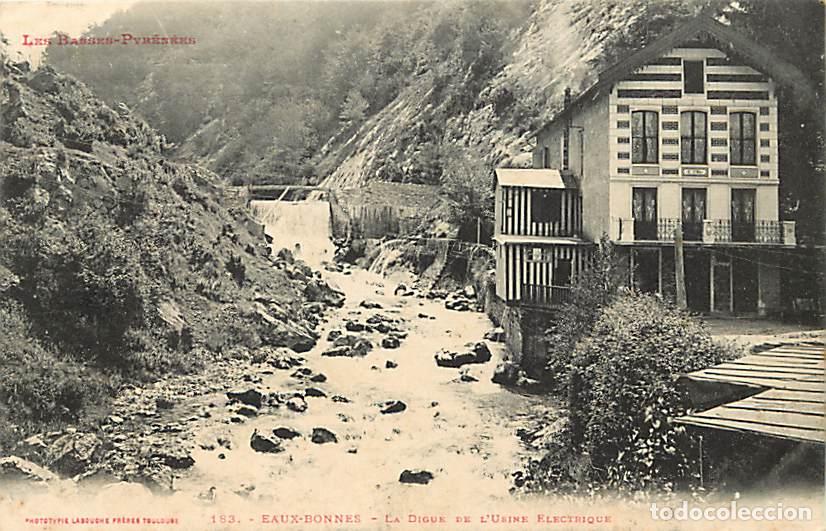 Postkarten: France - 64 - Eaux Bonnes - La Digue de l'Usine Electrique - CPA - Voir Scans Recto-Verso