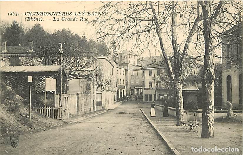 Cartoline: France - 69 - Charbonni&egrave;res les Bains - La Grande Rue - Anim&eacute;e - CPA - Voir Scans Recto-Verso