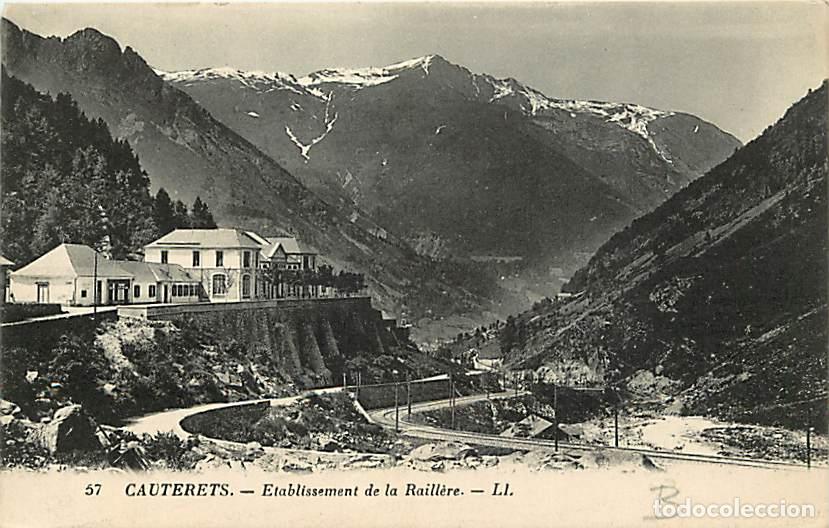 Cartoline: France - 65 - Cauterets - Etablissement de la Raill&egrave;re - CPA - Voir Scans Recto-Verso
