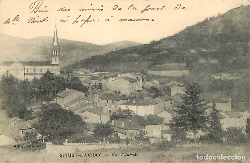 Postkarten: France - 69 - Saint Just d'Avray - Vue G&eacute;n&eacute;rale - Correspondance - Oblit&eacute;ration ronde de 1905 - CPA