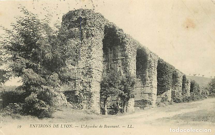 Postkarten: France - 69 - Beaunant - L'Aqueduc - Correspondance - Oblit&eacute;ration ronde de 1906 - Etat l&eacute;ger pli vi