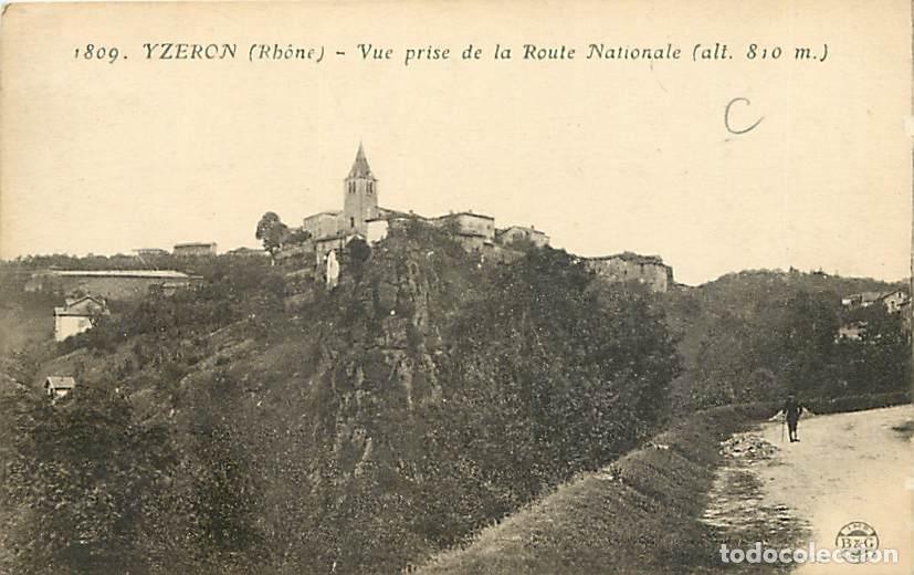 Cartoline: France - 69 - Yzeron - Vue prise de la Poule Nationale - Anim&eacute;e - CPA - Voir Scans Recto-Verso