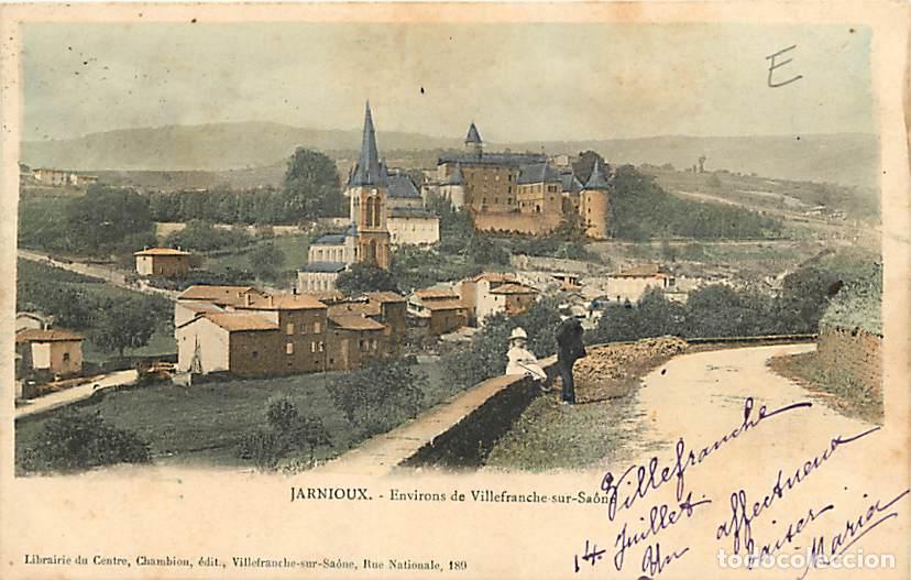 Cartoline: France - 69 - Jarnioux - Environs de Villefranche sur-Saone - Anim&eacute;e - Coloris&eacute;e - Pr&eacute;curseur - Obli