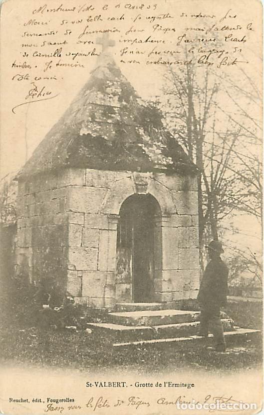 Postkarten: France - 70 - Saint Valbert - Grotte de l'Ermitage - Anim&eacute;e - Pr&eacute;curseur - Oblit&eacute;ration ronde de 190