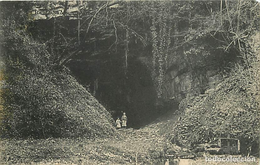 Postkarten: France - 70 - Echenoz la Meline - Cirque et Source de Salborde - Anim&eacute;e - Oblit&eacute;ration ronde de 1909