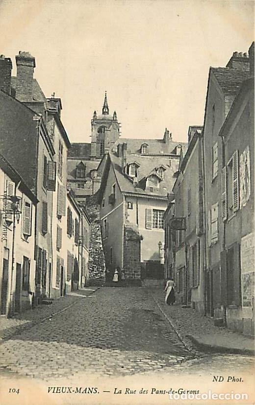 Postkarten: France - 72 - Le Mans - La Rue des Pans-de-Gorons - Anim&eacute;e - CPA - Voir Scans Recto-Verso