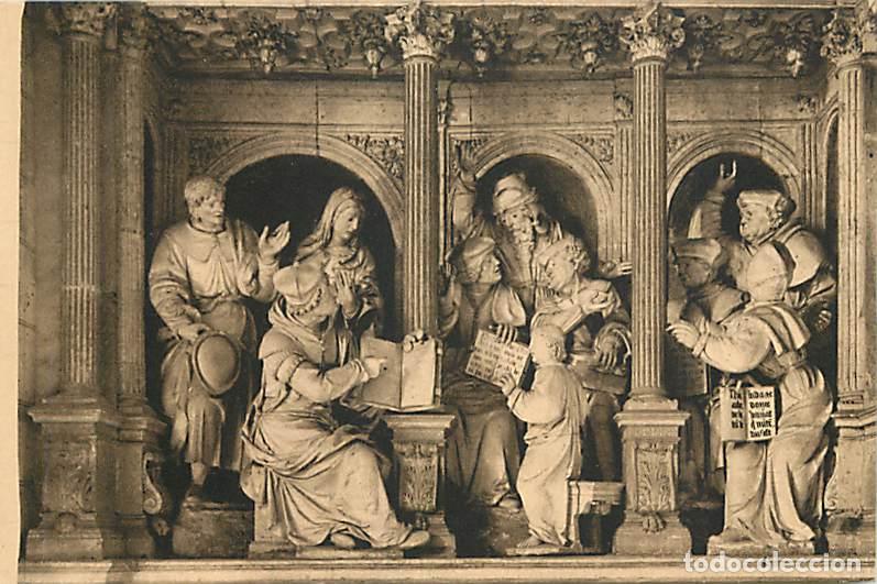 Postales: France - 72 - Solesmes - Les Saints de Solesmes - Le recouvrement de J&eacute;sus au Temple - Art Religieux