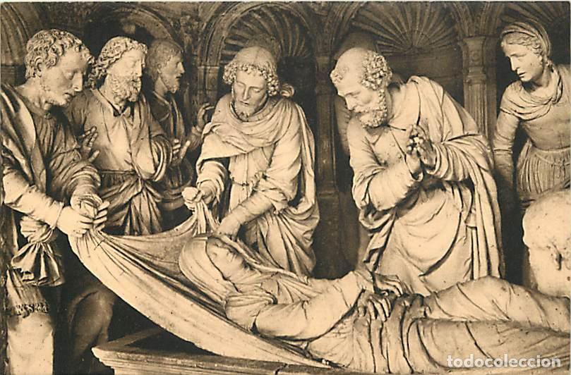 Postales: France - 72 - Solesmes - Les Saints de Solesmes - Les principaux personnages au tombeau de la Vierge
