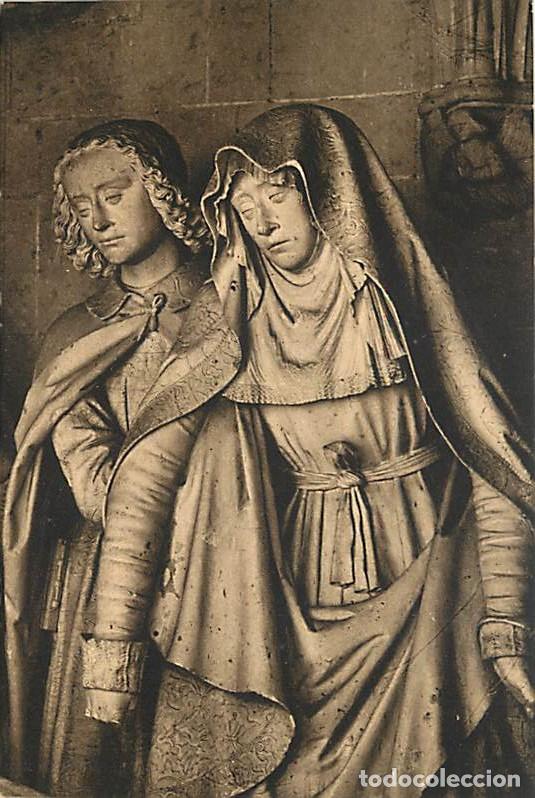 Postales: France - 72 - Solesmes - Les Saints de Solesmes - Notre-Dame et Saint Jean au tombeau du Christ - Ar