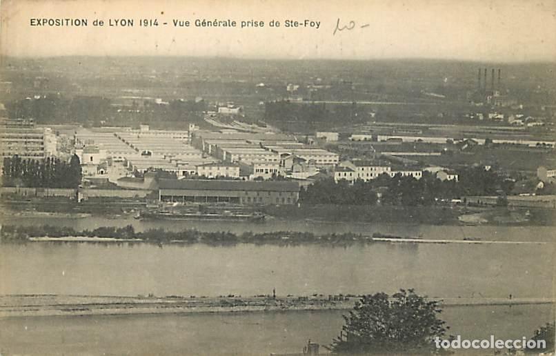 Cartoline: France - 69 - Lyon - Vue G&eacute;n&eacute;rale prise de Ste-Foy - Oblit&eacute;ration ronde de 1914 - CPA - Voir Scans R