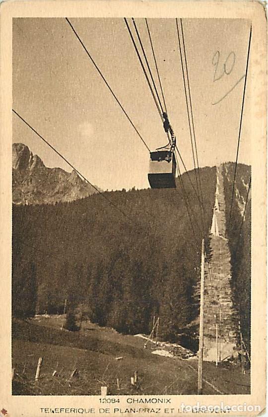 Postkarten: France - 74 - Chamonix - Mont-Blanc - T&eacute;l&eacute;f&eacute;rique de Plan-Praz et le Br&eacute;vent - CPA - Voir Scans Rect