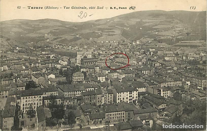 Postkarten: France - 69 - Tarare - Vue G&eacute;n&eacute;rale, c&ocirc;t&eacute; Sud - Correspondance - Voyag&eacute;e en 1919 - CPA - Voir Scans