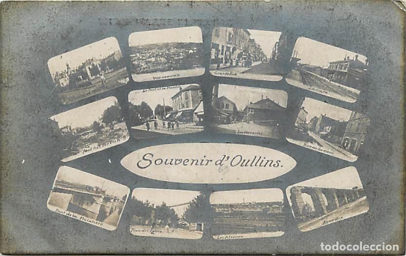 Postkarten: France - 69 - Oullins - Multivues - Oblit&eacute;ration ronde de 1905 - Etat Moyen - CPA - Voir Scans Recto