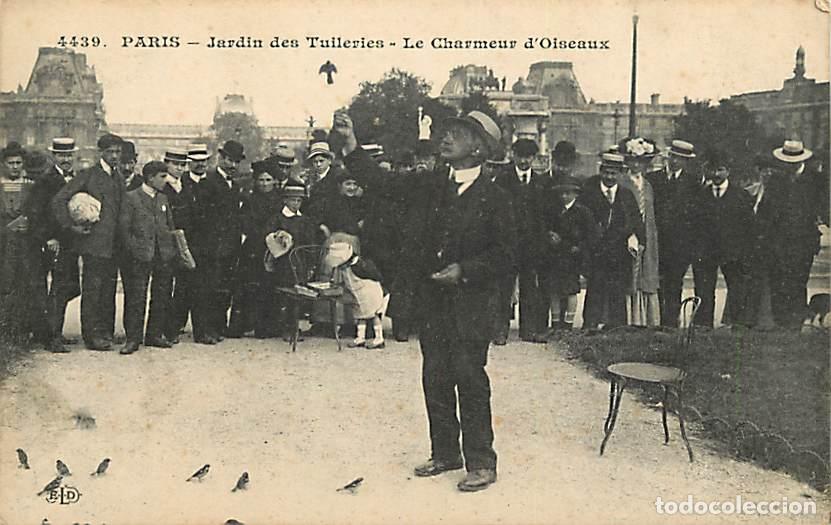 Postales: France - 75 - Paris - Jardin des Tuileries - Le Chapmeuir d'Oiseaux - Anim&eacute;e - Grosse Animation - CP