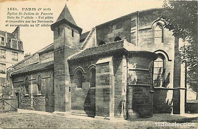 Cartoline: France - 75 - Paris - Eglise St-Julien-le Pauvre - CPA - Voir Scans Recto-Verso