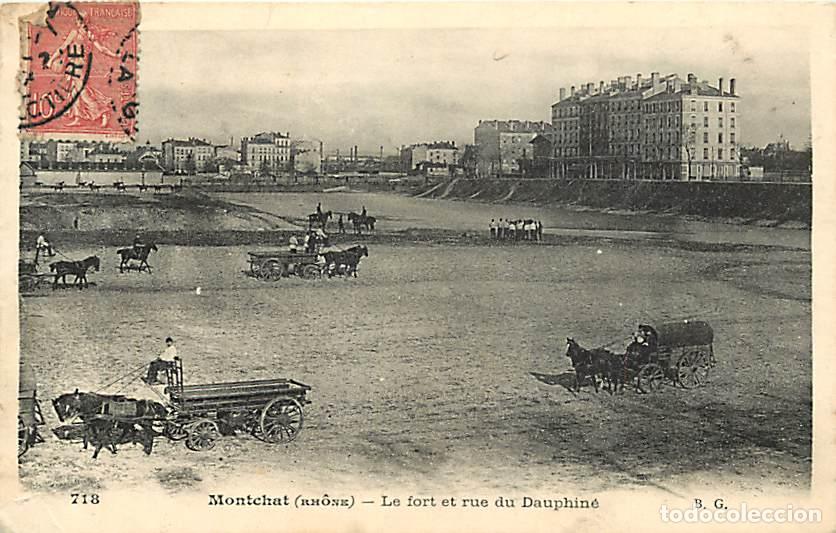 Cartoline: France - 69 - Montchat - Le fort et rue du Dauphin&eacute; - Anim&eacute;e - CPA - Voir Scans Recto-Verso