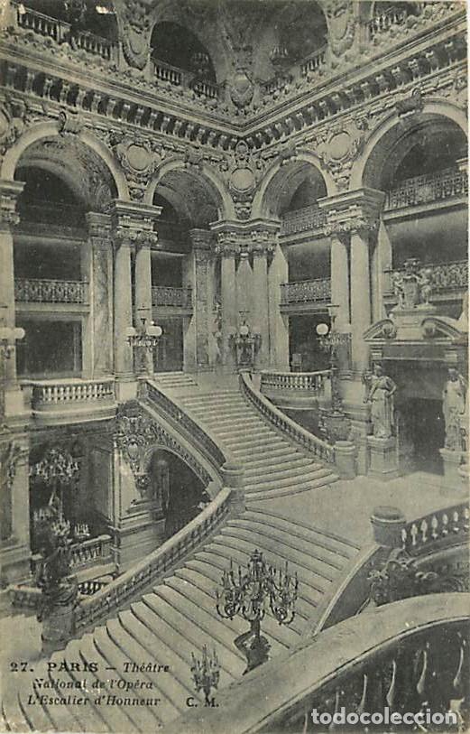 Cartoline: France - 75 - Paris - Th&eacute;atre National de l'Op&eacute;ra - L'escalier d'honneur - CPA - Voir Scans Recto-Ve