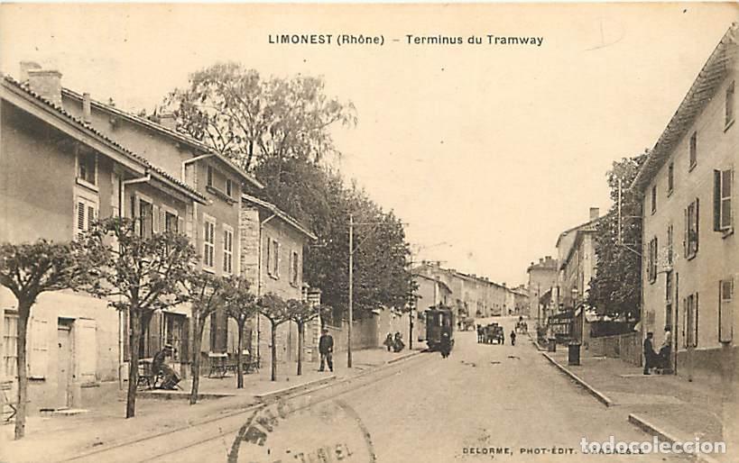 Cartoline: France - 69 - Limonest - Terminus du Tramway - Anim&eacute;e - CPA - Voir Scans Recto-Verso