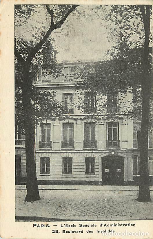 Postales: France - 75 - Paris - L'&Eacute;cole Sp&eacute;ciale d'Administration - 28. Boulevard des Invalides - Correspondan