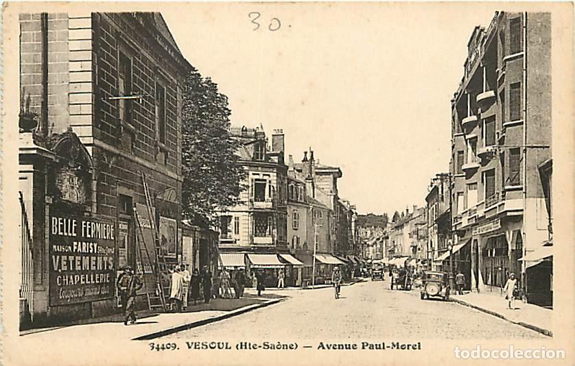 Cartoline: France - 70 - Vesoul - Avenue Paul-Morel - Anim&eacute;e - Automobiles - CPA - Voir Scans Recto-Verso