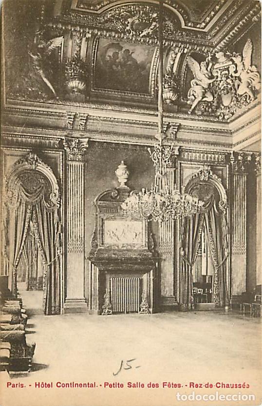 Cartoline: France - 75 - Paris - Hotel Continental - Petite Salle des F&ecirc;tes. Rez de Chauss&eacute; - CPA - Voir Scans