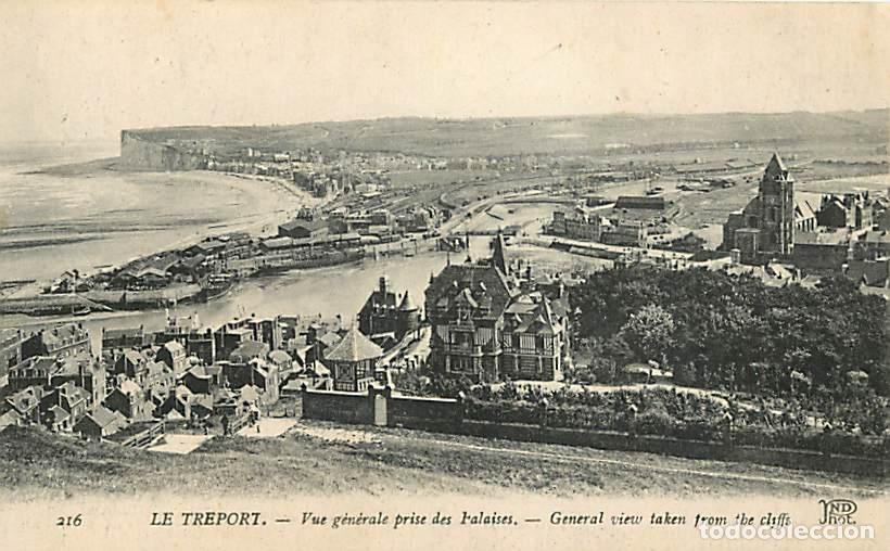 Postkarten: France - 76 - Le Tr&eacute;port - Vue g&eacute;n&eacute;rale prise des Falaises - CPA - Voir Scans Recto-Verso