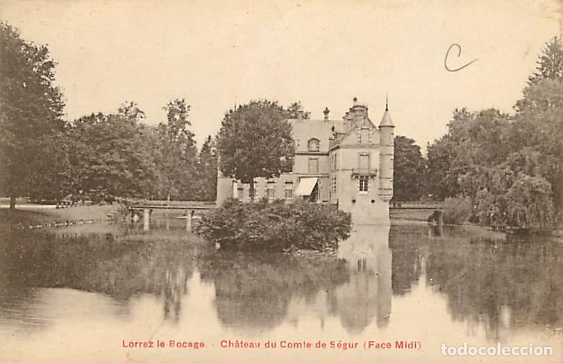 Cartoline: France - 77 - Lorrez le Bocage - Ch&acirc;teau du Comte-de S&eacute;gur (Face Midi) - CPA - Voir Scans Recto-Vers