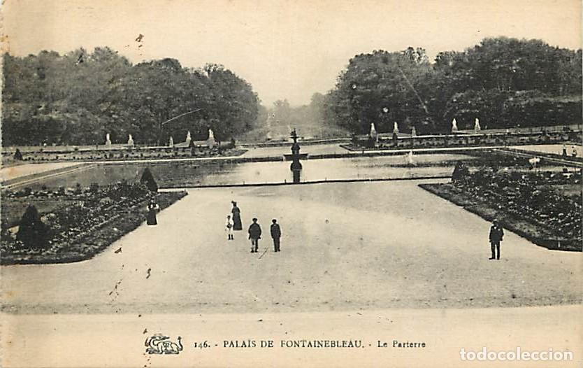 Cartoline: France - 77 - Fontainebleau - Palais de Fontaineblau - Le Parterre - Anim&eacute;e - CPA - Voir Scans Recto