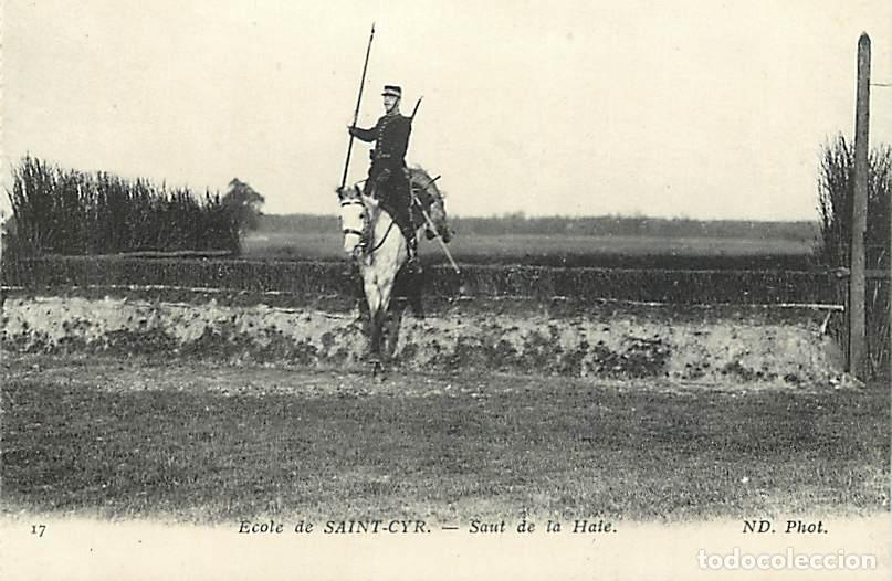 Postales: France - 78 - Saint Cyr - Ecole de Saint Cyr - Saut de la Haie - Anim&eacute;e - Chevaux - Carte Neuve - CP