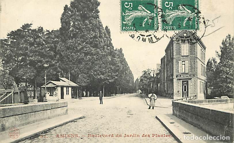 Postales: France - 80 - Amiens - Boulevard du Jardin des Plantes - Anim&eacute;e - Correspondance - CPA - Voir Scans