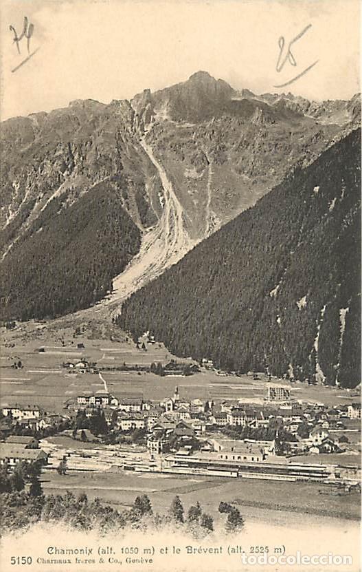 Postales: France - 74 - Chamonix - Mont-Blanc - Chamonix et le Br&eacute;vent - Carte Neuve - CPA - Voir Scans Recto-