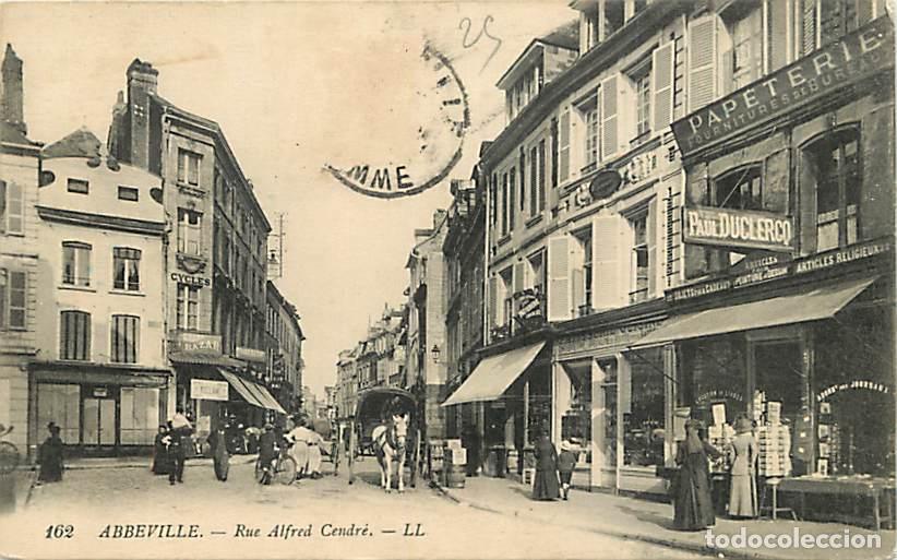 Postales: France - 80 - Abbeville - Rue Alfred Cendr&eacute; - Anim&eacute;e - Papeterie - CPA - Voir Scans Recto-Verso
